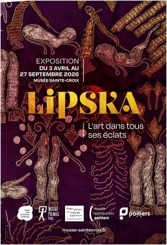 Poster Sarah Lipska Musee Sainte Croix Poitiers