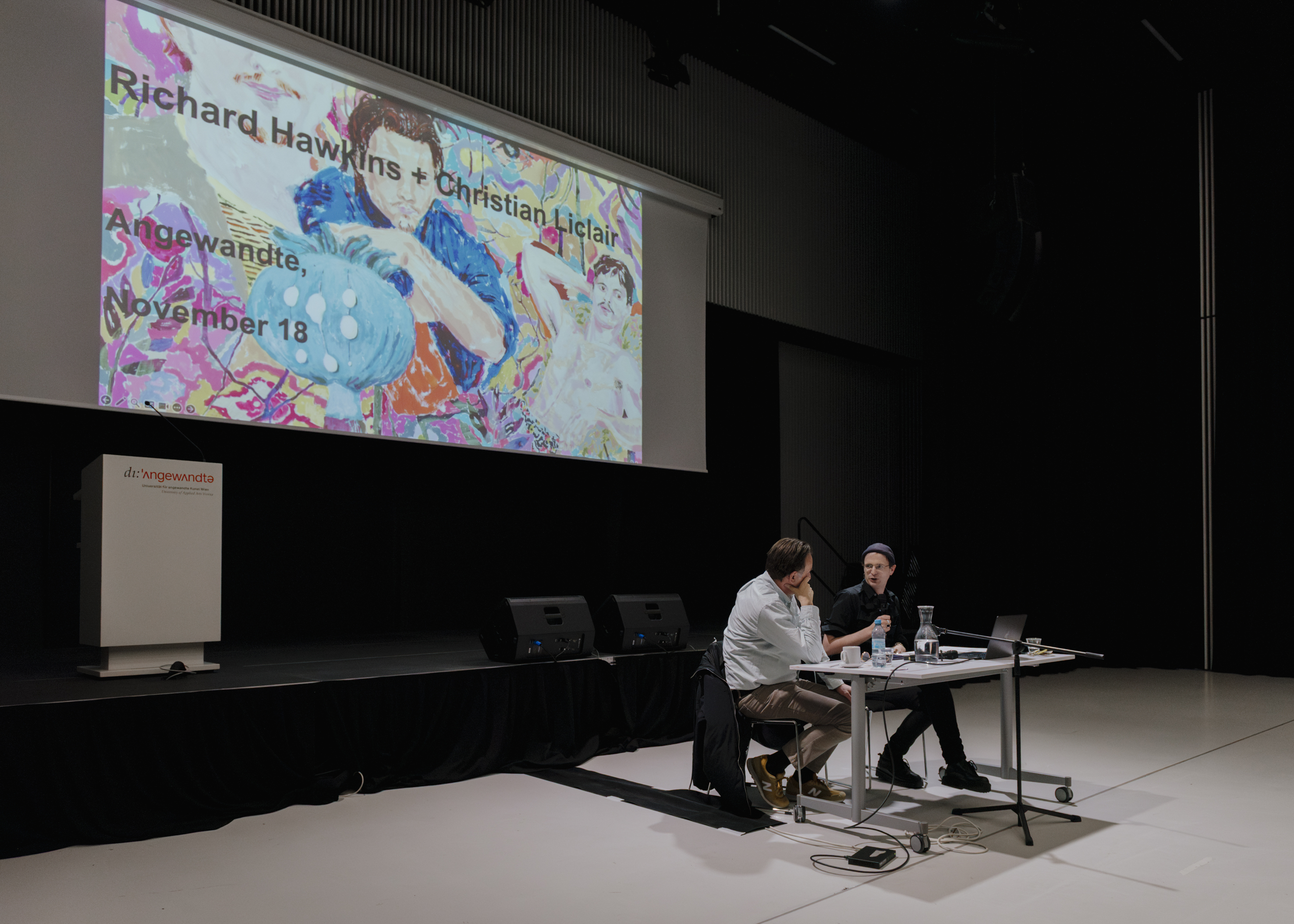 Talk Richard Hawkins und Christian Liclair 2025 Lea Sonderegger 13